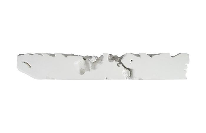 Freeform Console Table, Gel Coat White, Extra Large